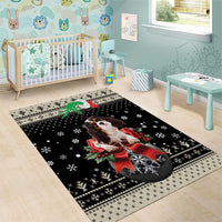Cavalier King Charles Spaniel Xmas Ball Area Rug Christmas Dog Lovers - Wonder Print Shop