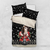 Cavalier King Charles Spaniel Xmas Ball Bedding Set Christmas Dog Lovers - Wonder Print Shop