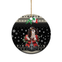 Cavalier King Charles Spaniel Xmas Ball Ceramic Ornament Christmas Dog Lovers - Wonder Print Shop