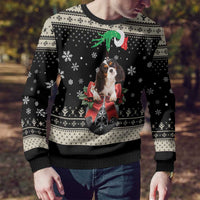 Cavalier King Charles Spaniel Xmas Ball Ugly Christmas Sweater Christmas Dog Lovers - Wonder Print Shop