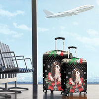 Cavalier King Charles Spaniel Xmas Ball Luggage Cover Christmas Dog Lovers - Wonder Print Shop