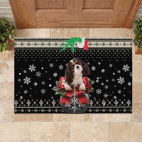 Cavalier King Charles Spaniel Xmas Ball Rubber Doormat Christmas Dog Lovers - Wonder Print Shop