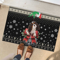 Cavalier King Charles Spaniel Xmas Ball Rubber Doormat Christmas Dog Lovers - Wonder Print Shop