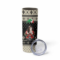 Cavalier King Charles Spaniel Xmas Ball Skinny Tumbler Christmas Dog Lovers - Wonder Print Shop