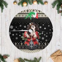 Cavalier King Charles Spaniel Xmas Ball Tree Skirt Christmas Dog Lovers - Wonder Print Shop