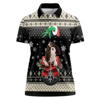 Cavalier King Charles Spaniel Xmas Ball Women Polo Shirt Christmas Dog Lovers - Wonder Print Shop