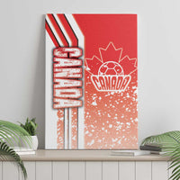 Canada Football Canvas Wall Art Canucks Soccer - Road To Champion