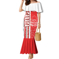 Canada Football Family Matching Mermaid Dress and Hawaiian Shirt Canucks Soccer - Road To Champion