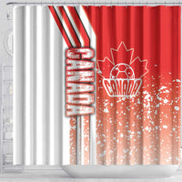 Canada Football Shower Curtain Canucks Soccer - Road To Champion