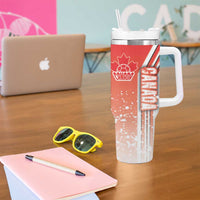 Canada Football Tumbler With Handle Canucks Soccer - Road To Champion