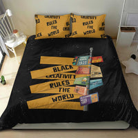 Black Creativity Rules The World Bedding Set African Creativity - Wonder Print Shop