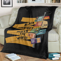 Black Creativity Rules The World Blanket African Creativity