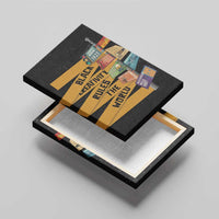 Black Creativity Rules The World Canvas Wall Art African Creativity - Wonder Print Shop