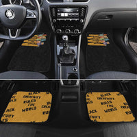 Black Creativity Rules The World Car Mats African Creativity - Wonder Print Shop