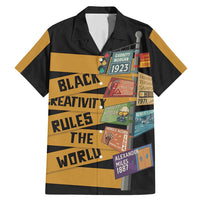Black Creativity Rules The World Family Matching Mermaid Dress and Hawaiian Shirt African Creativity - Wonder Print Shop