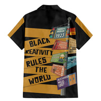 Black Creativity Rules The World Family Matching Mermaid Dress and Hawaiian Shirt African Creativity - Wonder Print Shop