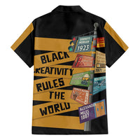 Black Creativity Rules The World Family Matching Summer Maxi Dress and Hawaiian Shirt African Creativity - Wonder Print Shop