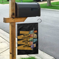 Black Creativity Rules The World Garden Flag African Creativity - Wonder Print Shop