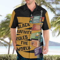 Black Creativity Rules The World Hawaiian Shirt African Creativity - Wonder Print Shop