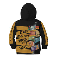 Black Creativity Rules The World Kid Hoodie African Creativity - Wonder Print Shop
