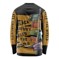 Black Creativity Rules The World Long Sleeve Shirt African Creativity - Wonder Print Shop