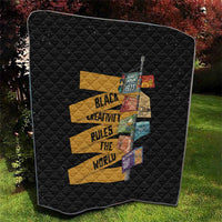 Black Creativity Rules The World Quilt African Creativity - Wonder Print Shop