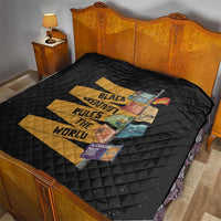 Black Creativity Rules The World Quilt African Creativity - Wonder Print Shop