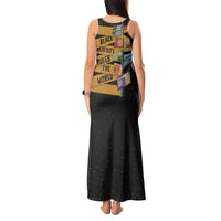 Black Creativity Rules The World Tank Maxi Dress African Creativity - Wonder Print Shop