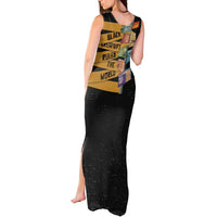 Black Creativity Rules The World Tank Maxi Dress African Creativity - Wonder Print Shop