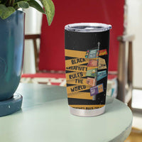 Black Creativity Rules The World Tumbler Cup African Creativity - Wonder Print Shop