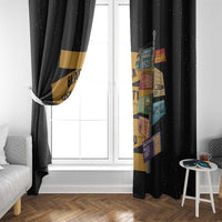 Black Creativity Rules The World Window Curtain African Creativity - Wonder Print Shop