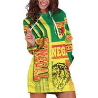 Senegal Football Hoodie Dress Lions of Teranga Soccer - Road To Champion - Wonder Print Shop