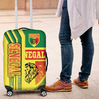 Senegal Football Luggage Cover Lions of Teranga Soccer - Road To Champion - Wonder Print Shop