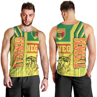 Senegal Football Men Tank Top Lions of Teranga Soccer - Road To Champion - Wonder Print Shop