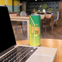 Senegal Football Skinny Tumbler Lions of Teranga Soccer - Road To Champion - Wonder Print Shop