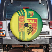 Senegal Football Spare Tire Cover Lions of Teranga Soccer - Road To Champion - Wonder Print Shop