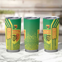 Senegal Football Tumbler Cup Lions of Teranga Soccer - Road To Champion - Wonder Print Shop