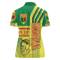 Senegal Football Women Polo Shirt Lions of Teranga Soccer - Road To Champion - Wonder Print Shop