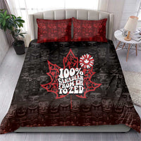 100% Canadian From Eh To Zed Bedding Set True North Strong and Free