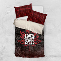 100% Canadian From Eh To Zed Bedding Set True North Strong and Free