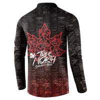 100% Canadian From Eh To Zed Button Sweatshirt True North Strong and Free