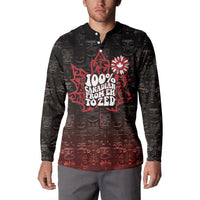 100% Canadian From Eh To Zed Button Sweatshirt True North Strong and Free