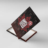 100% Canadian From Eh To Zed Canvas Wall Art True North Strong and Free