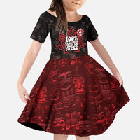100% Canadian From Eh To Zed Family Matching Summer Maxi Dress and Hawaiian Shirt True North Strong and Free