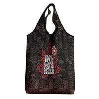 100% Canadian From Eh To Zed Grocery Bag True North Strong and Free
