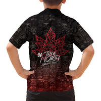 100% Canadian From Eh To Zed Hawaiian Shirt True North Strong and Free