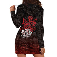 100% Canadian From Eh To Zed Hoodie Dress True North Strong and Free