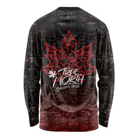 100% Canadian From Eh To Zed Long Sleeve Shirt True North Strong and Free