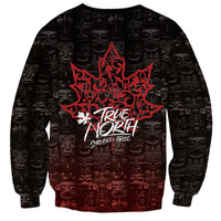 100% Canadian From Eh To Zed Sweatshirt True North Strong and Free