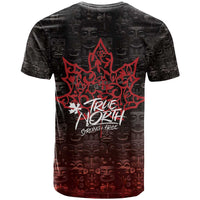 100% Canadian From Eh To Zed T Shirt True North Strong and Free